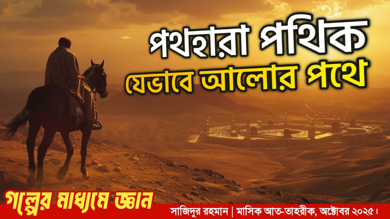 পথহারা পথিক যেভাবে আলোর পথে 