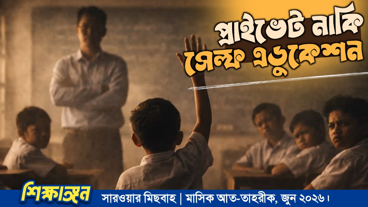 প্রাইভেট নাকি সেল্ফ এডুকেশন