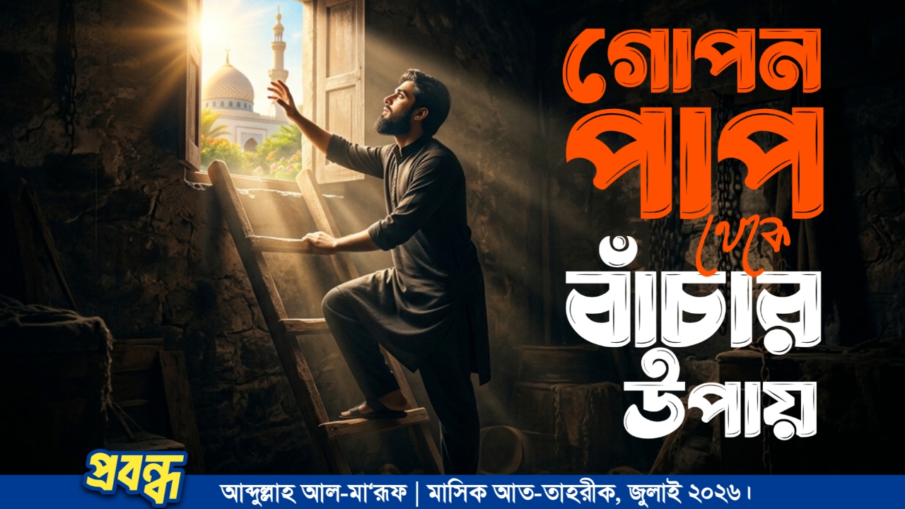 গোপন পাপ থেকে বাঁচার উপায়