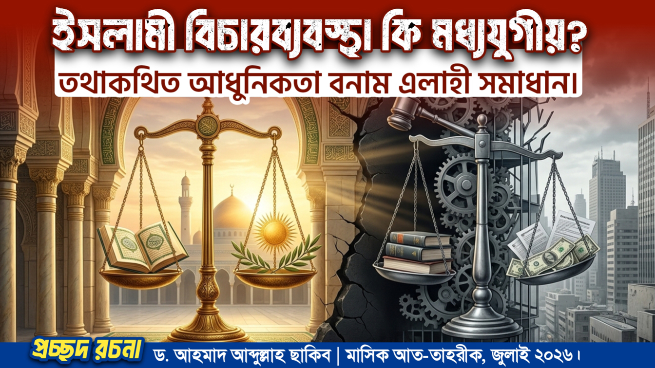 ইসলামী বিচারব্যবস্থা কি মধ্যযুগীয়? তথাকথিত আধুনিকতা বনাম এলাহী সমাধান