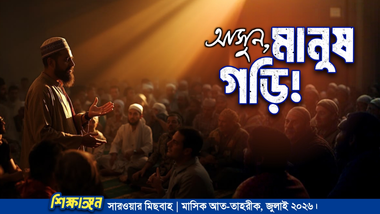 আসুন, মানুষ গড়ি!