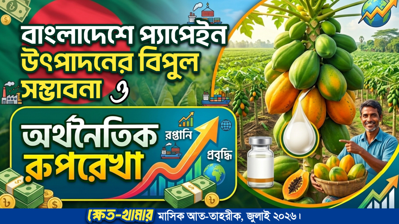 বাংলাদেশে প্যাপেইন উৎপাদনের বিপুল সম্ভাবনা ও অর্থনৈতিক রূপরেখা