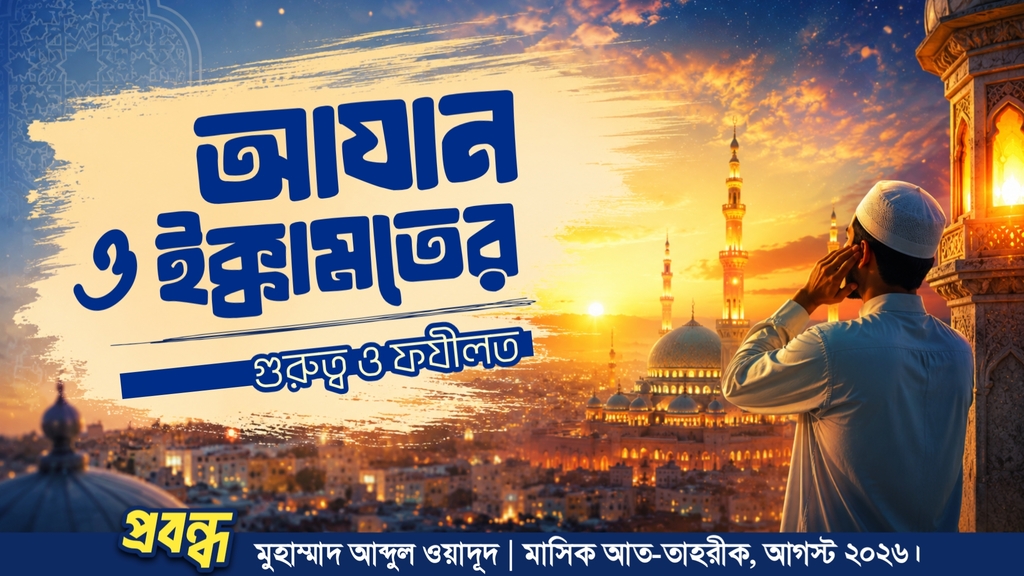 আযান ও ইক্বামতের গুরুত্ব ও ফযীলত