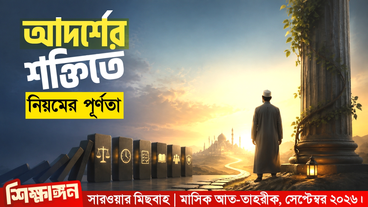 আদর্শের শক্তিতে নিয়মের পূর্ণতা