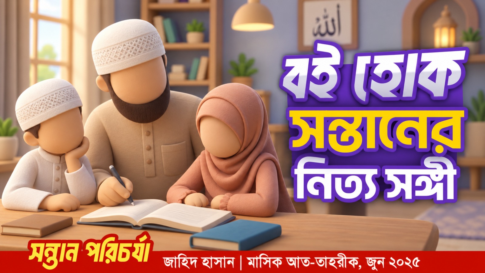 বই হোক সন্তানের নিত্য সঙ্গী