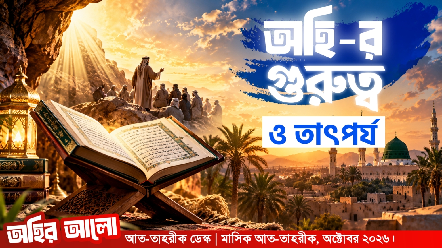 অহি-র গুরুত্ব ও তাৎপর্য