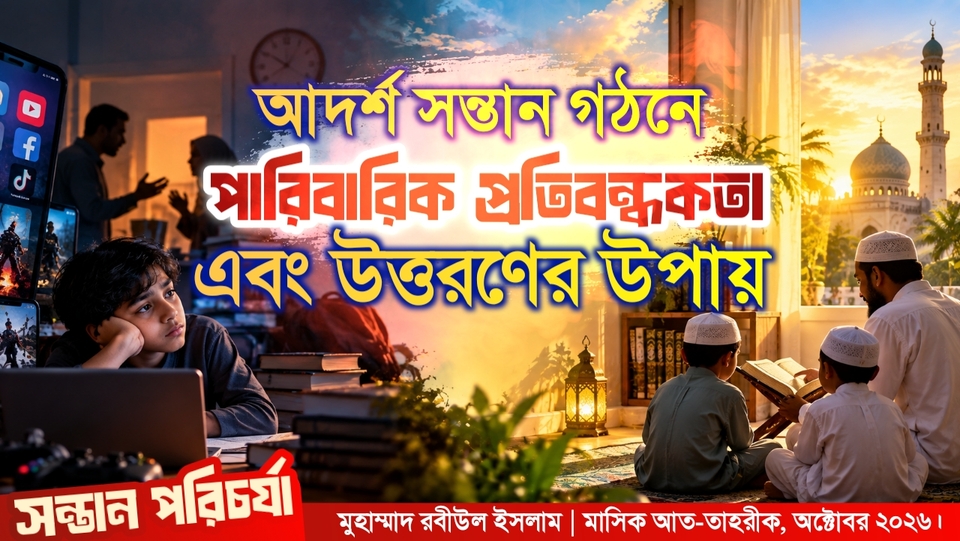 আদর্শ সন্তান গঠনে পারিবারিক প্রতিবন্ধকতা এবং উত্তরণের উপায়
