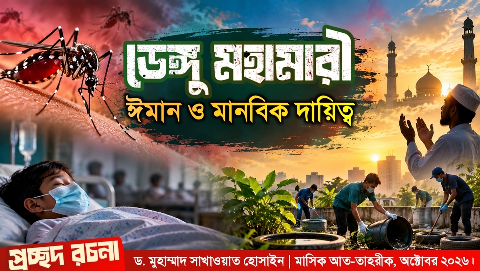 ডেঙ্গু মহামারী : ঈমান ও মানবিক দায়িত্ব
