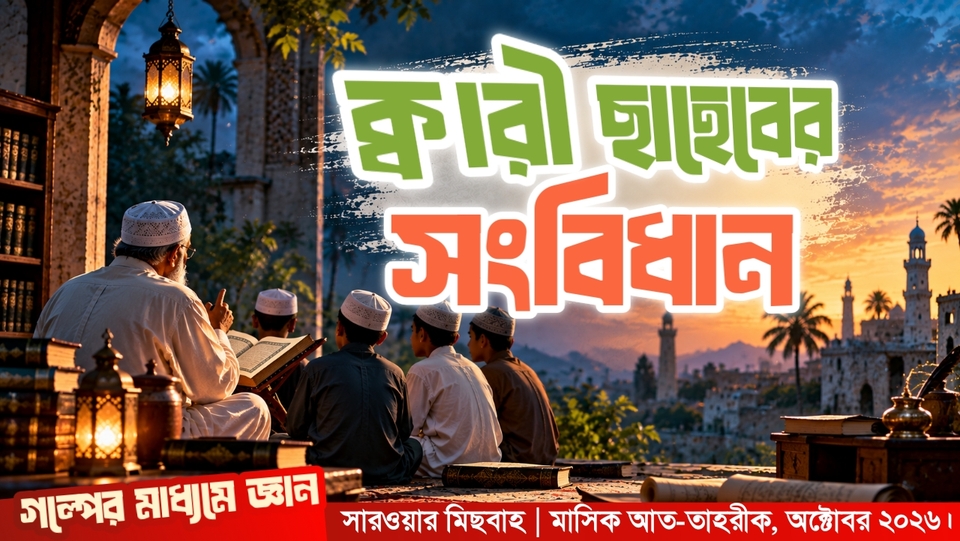 ক্বারী ছাহেবের সংবিধান